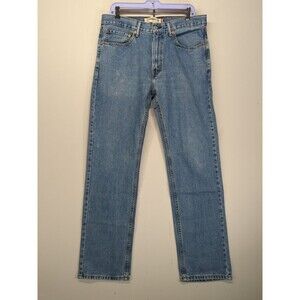 Levis 505 Straight Fit Denim Jeans 34x34